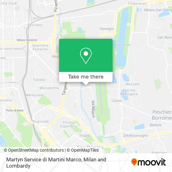 Martyn Service di Martini Marco map