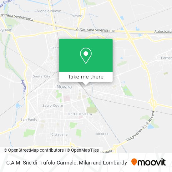 C.A.M. Snc di Trufolo Carmelo map