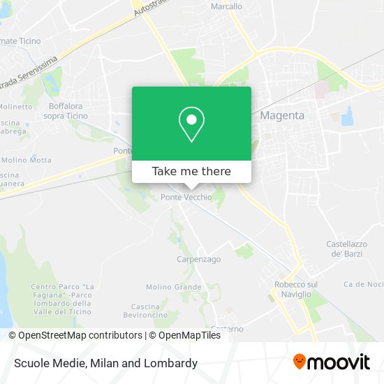 Scuole Medie map