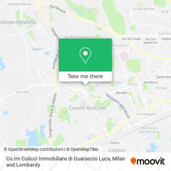 Co.Im Colicci Immobiliare di Guarascio Luca map