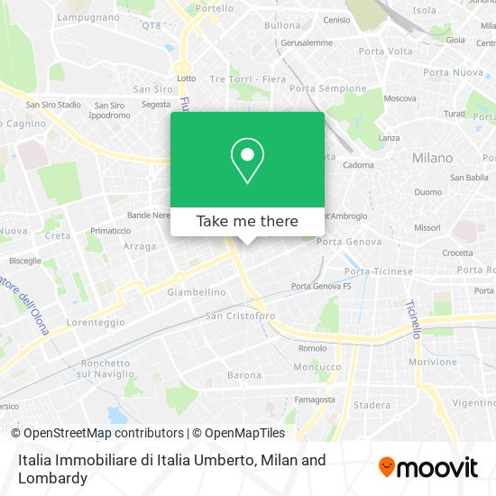 Italia Immobiliare di Italia Umberto map