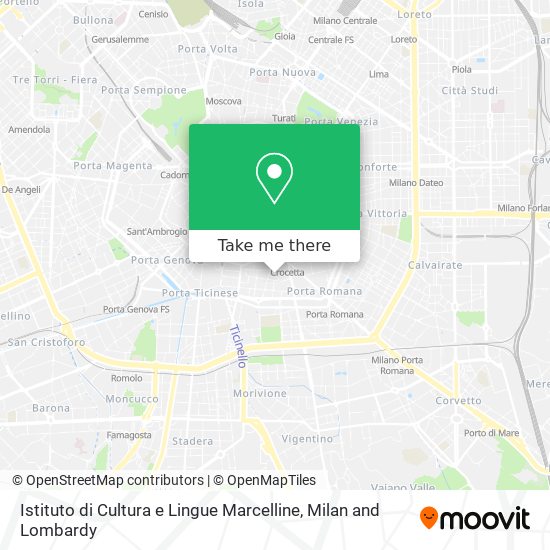 Istituto di Cultura e Lingue Marcelline map