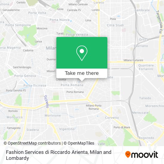 Fashion Services di Riccardo Arienta map