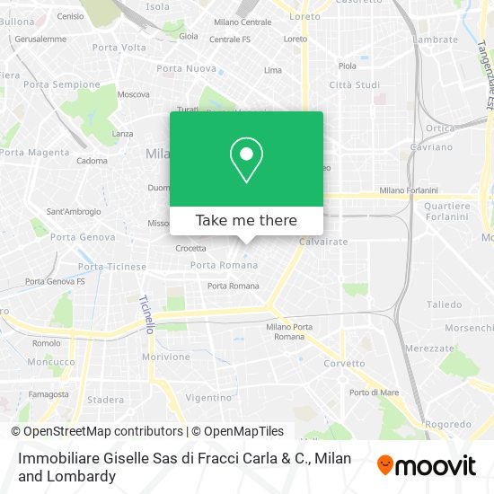 Immobiliare Giselle Sas di Fracci Carla & C. map