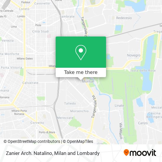 Zanier Arch. Natalino map