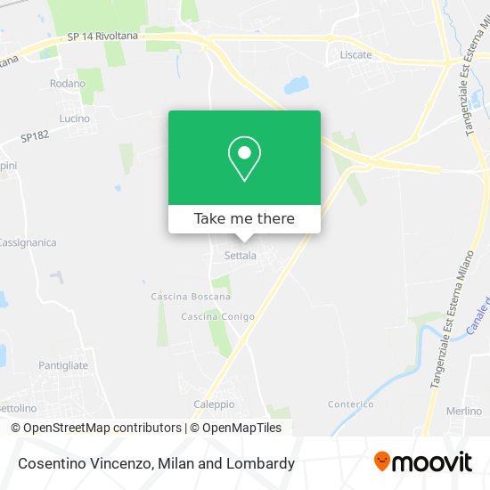 Cosentino Vincenzo map