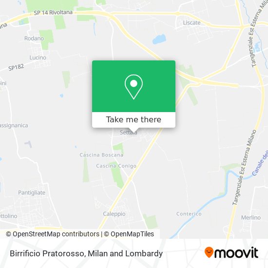 Birrificio Pratorosso map