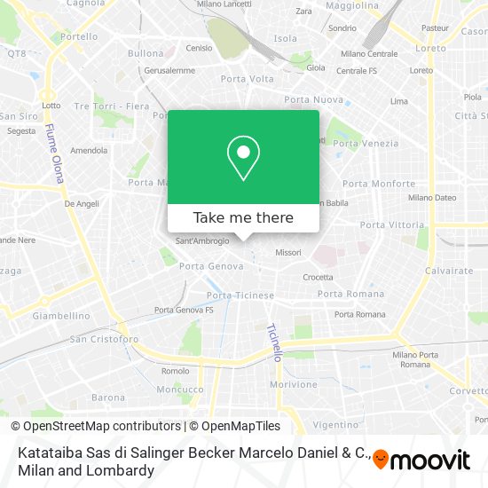 Katataiba Sas di Salinger Becker Marcelo Daniel & C. map