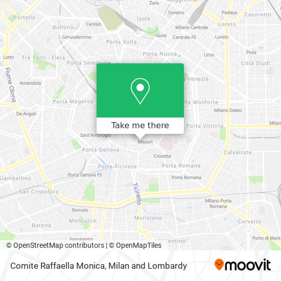 Comite Raffaella Monica map