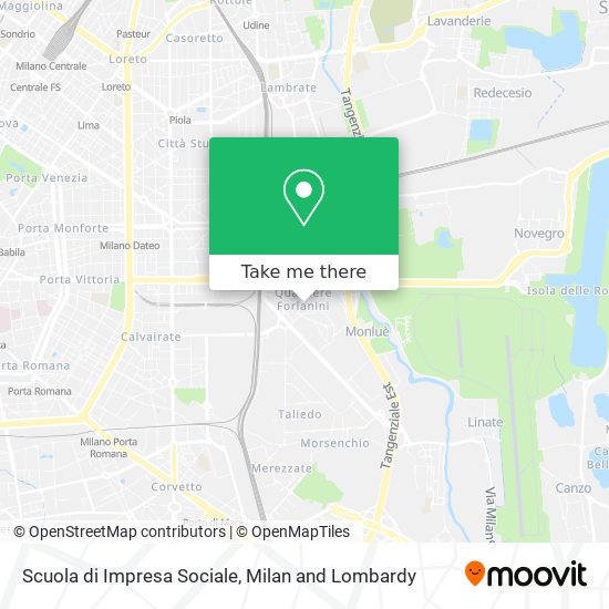Scuola di Impresa Sociale map