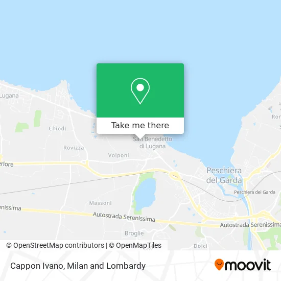 Cappon Ivano map