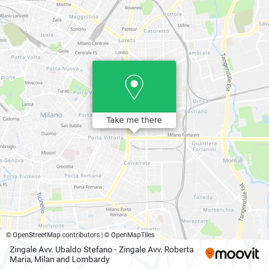 Zingale Avv. Ubaldo Stefano - Zingale Avv. Roberta Maria map