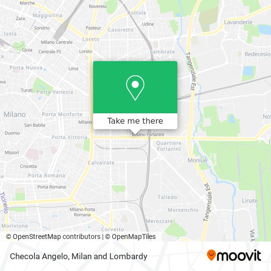 Checola Angelo map