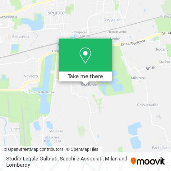 Studio Legale Galbiati, Sacchi e Associati map