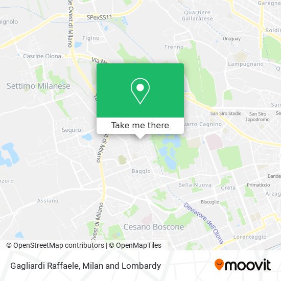 Gagliardi Raffaele map