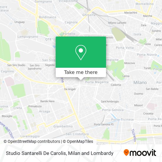 Studio Santarelli De Carolis map