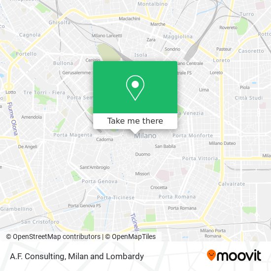 A.F. Consulting map