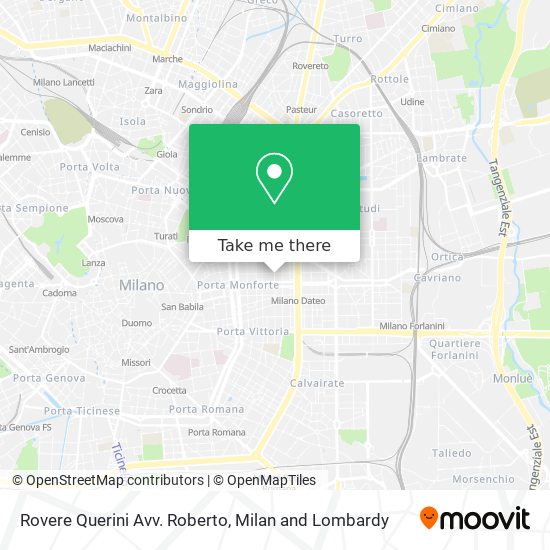 Rovere Querini Avv. Roberto map