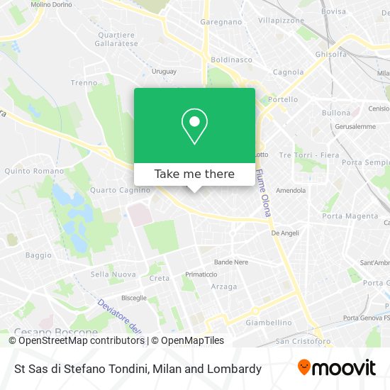 St Sas di Stefano Tondini map