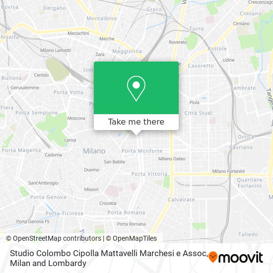 Studio Colombo Cipolla Mattavelli Marchesi e Assoc map