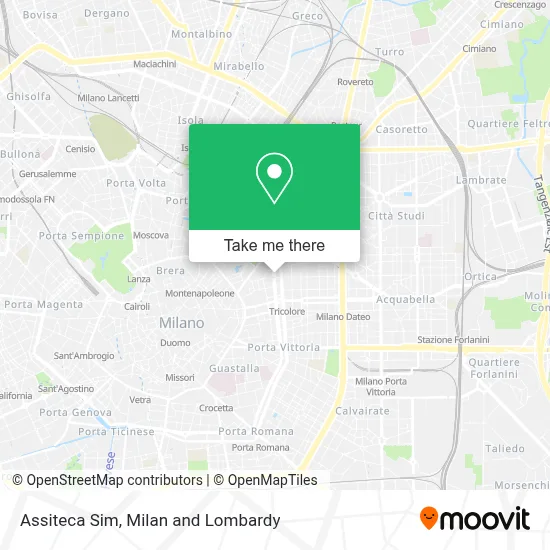 Assiteca Sim map