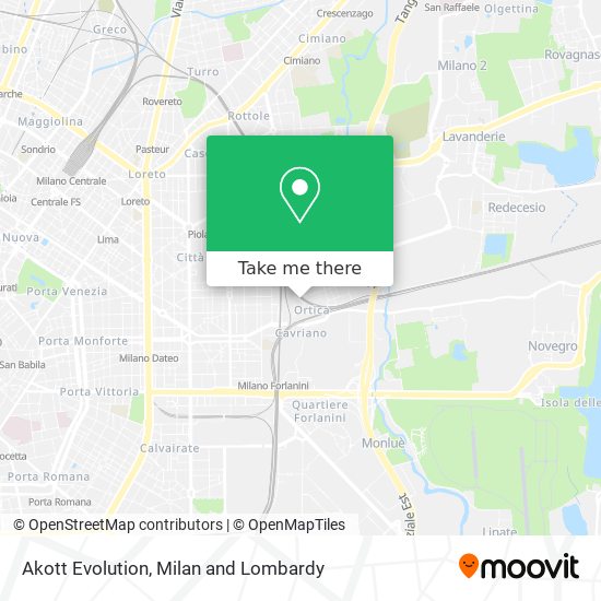 Akott Evolution map