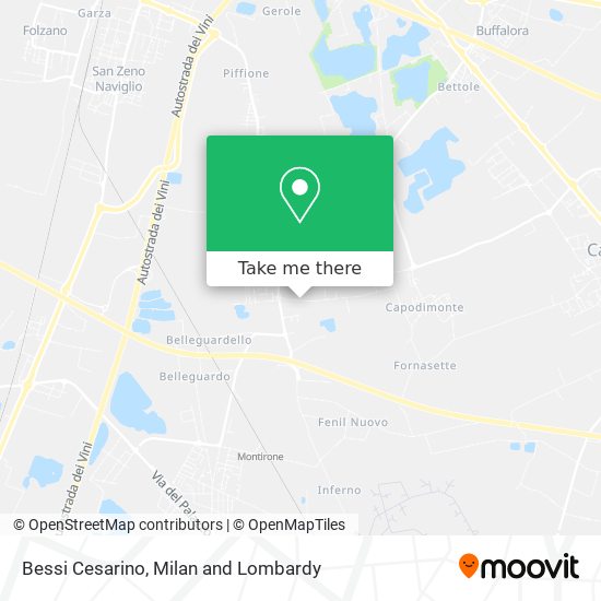 Bessi Cesarino map