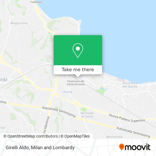Girelli Aldo map