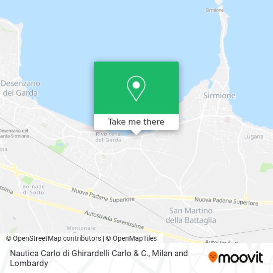 Nautica Carlo di Ghirardelli Carlo & C. map