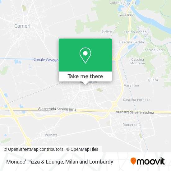 Monaco' Pizza & Lounge map