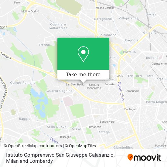 Istituto Comprensivo San Giuseppe Calasanzio map