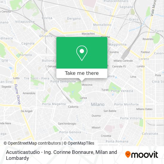 Acusticastudio - Ing. Corinne Bonnaure map