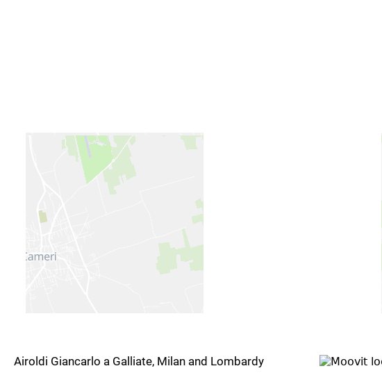 Airoldi Giancarlo a Galliate map