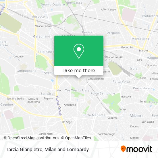 Tarzia Gianpietro map