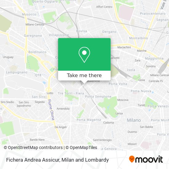 Fichera Andrea Assicur map