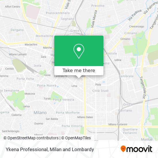 Ykena Professional map