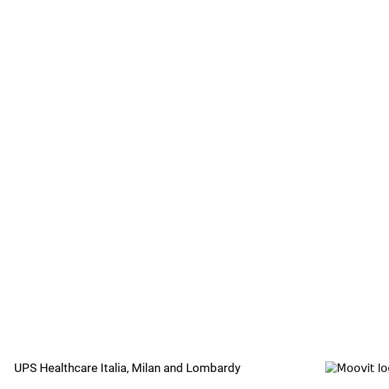 UPS Healthcare Italia map