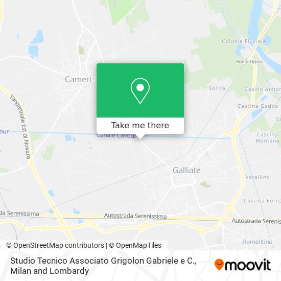 Studio Tecnico Associato Grigolon Gabriele e C. map