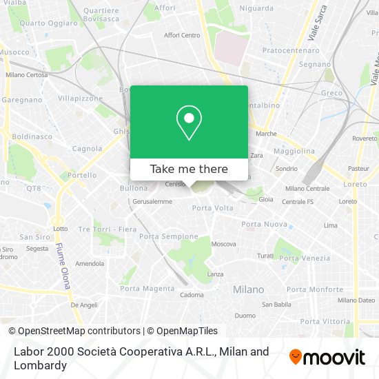Labor 2000 Società Cooperativa A.R.L. map