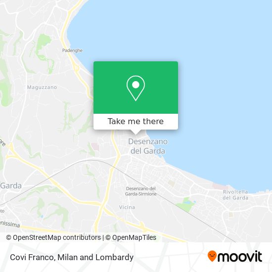 Covi Franco map