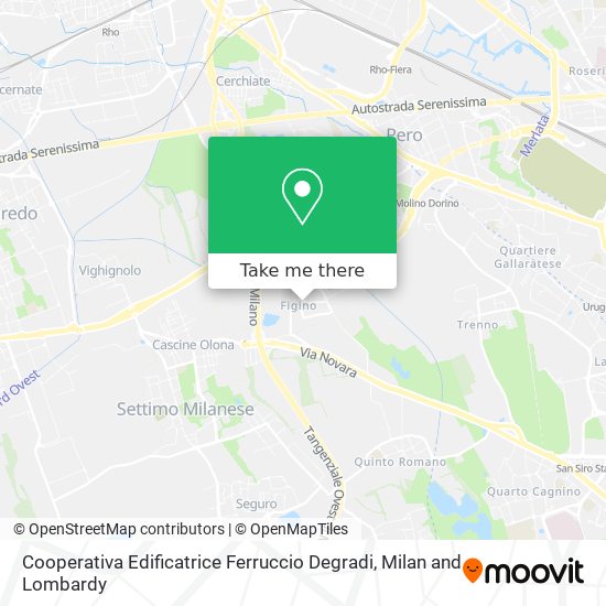 Cooperativa Edificatrice Ferruccio Degradi map