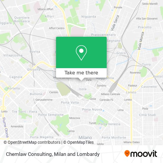 Chemlaw Consulting map