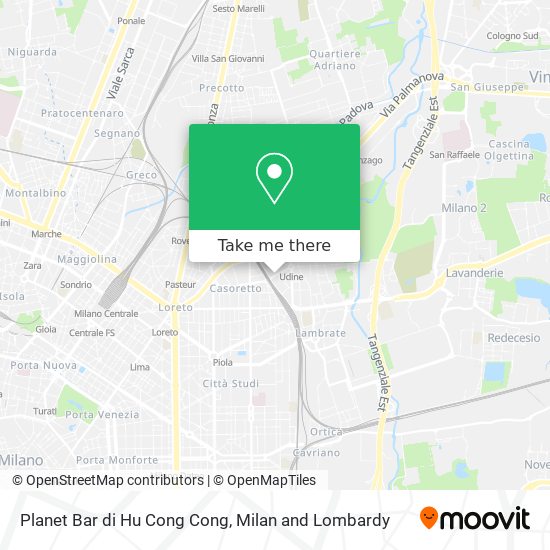 Planet Bar di Hu Cong Cong map