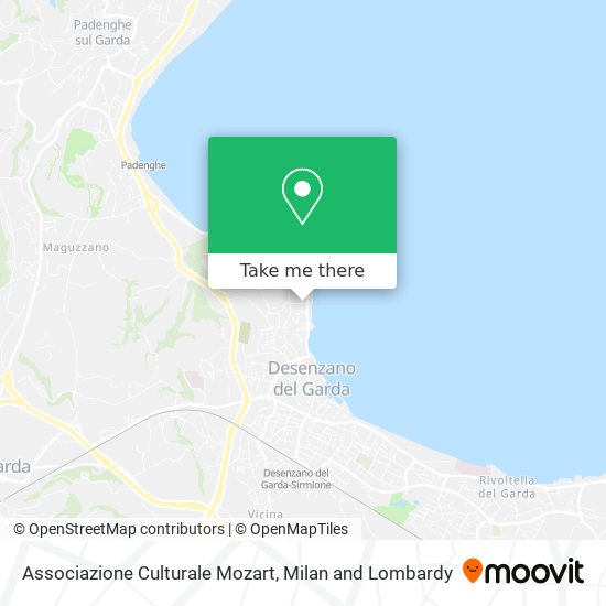 Associazione Culturale Mozart map