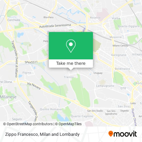 Zippo Francesco map