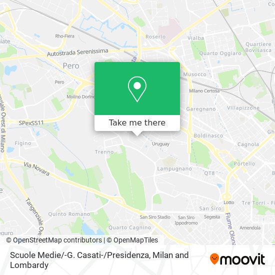 Scuole Medie / -G. Casati- / Presidenza map