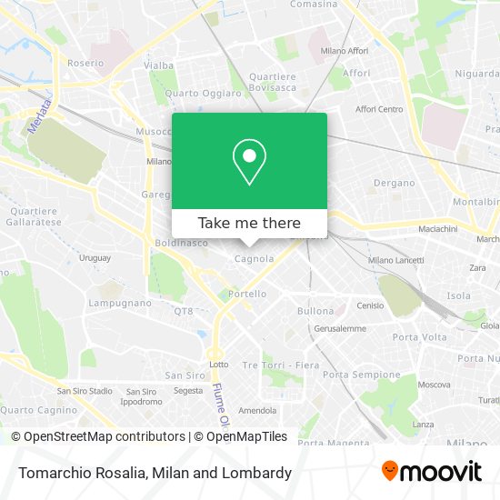 Tomarchio Rosalia map
