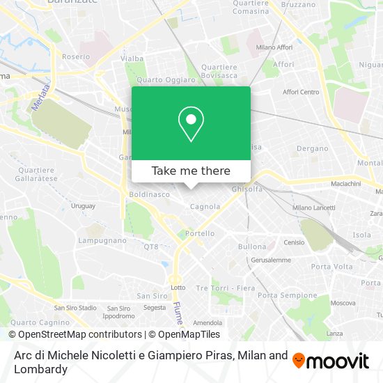 Arc di Michele Nicoletti e Giampiero Piras map