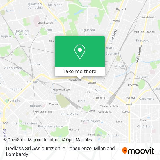 Gediass Srl Assicurazioni e Consulenze map