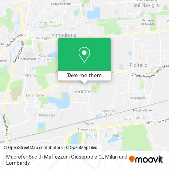 Macrefer Snc di Maffezzoni Giuseppe e C. map